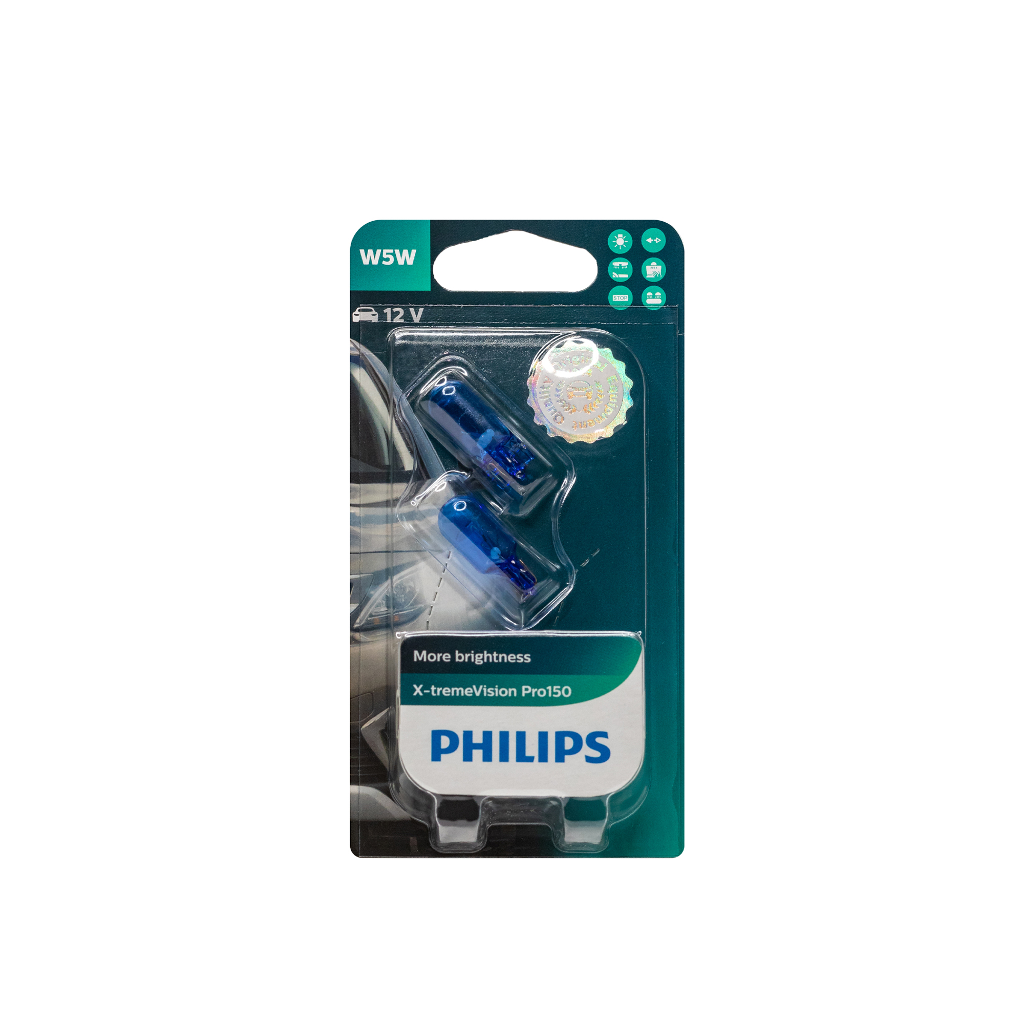 Philips W5W 12961XVPB2 X-tremeVision Pro150 2er-Blister