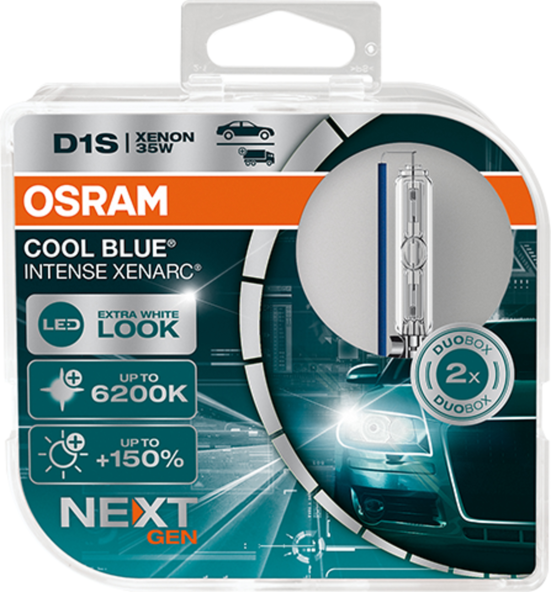 Osram Xenarc ULTRA LIFE D1S HID Xenon-Brenner, Entladungslampe,  66140ULT-HCB, Duobox (2 Stück) : : Auto & Motorrad