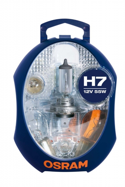 Osram PKW Ersatzlampenbox H7 Halogen 12V 55W