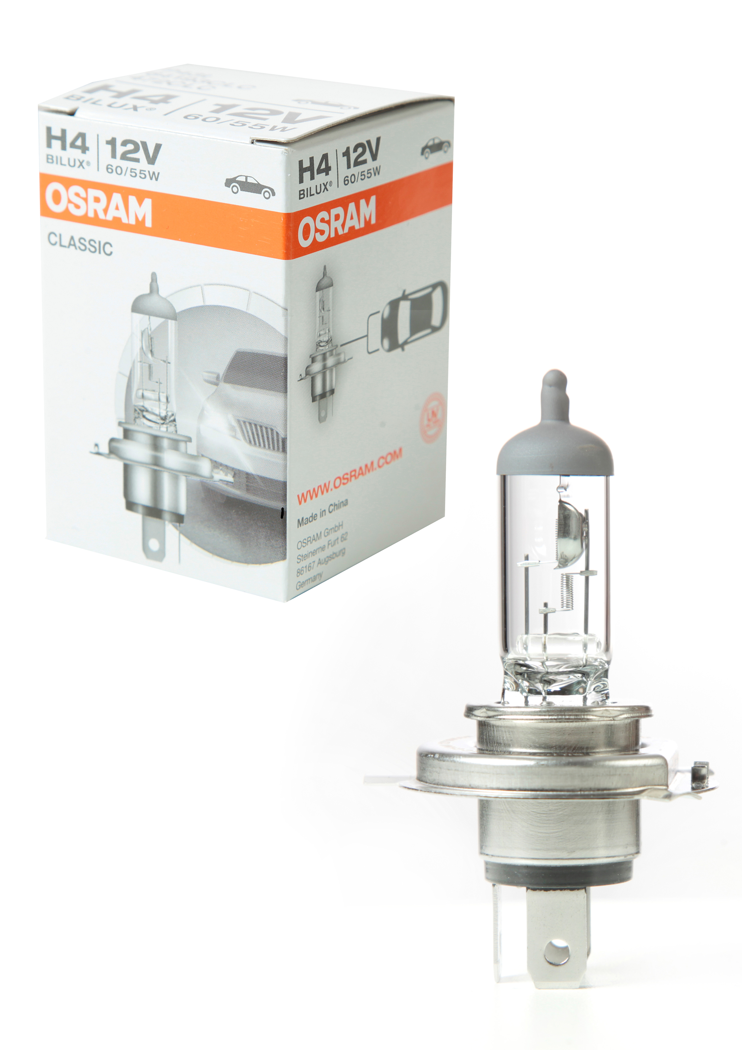 OSRAM NIGHT BREAKER LASER H1, +150% mehr Helligkeit,  Halogen-Scheinwerferlampe, 64150NL, 12V PKW, Faltschachtel (1 Lampe) :  : Auto & Motorrad
